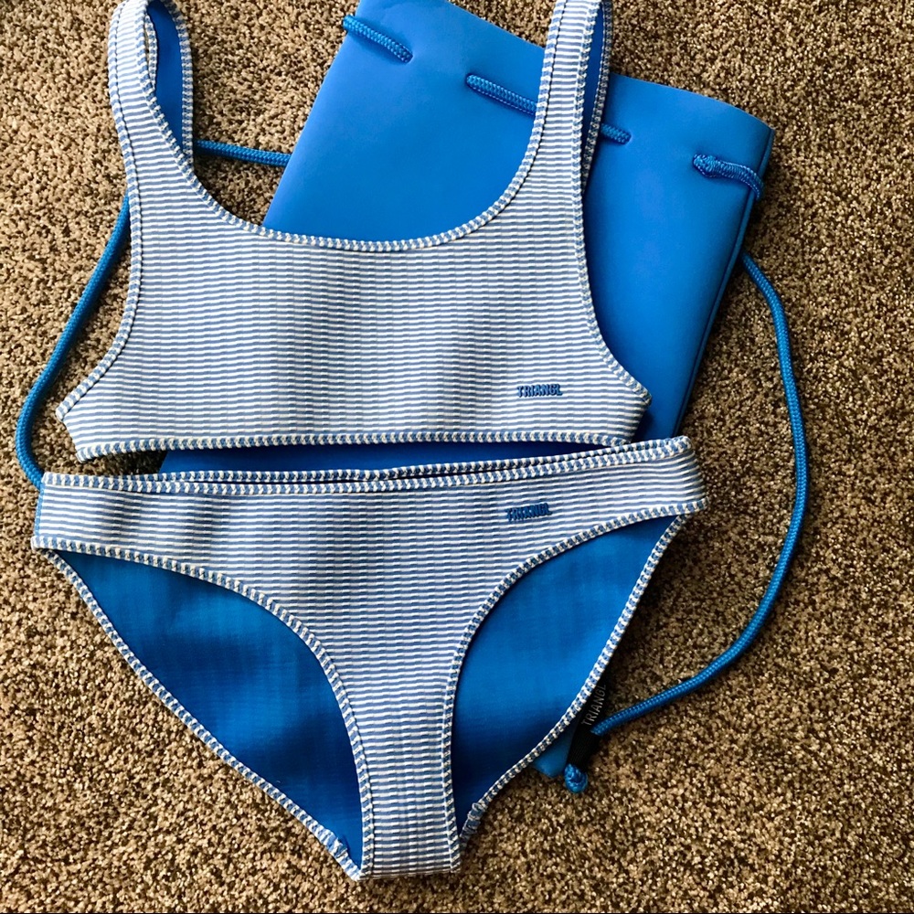 Triangl - Valentine Stripe Blue